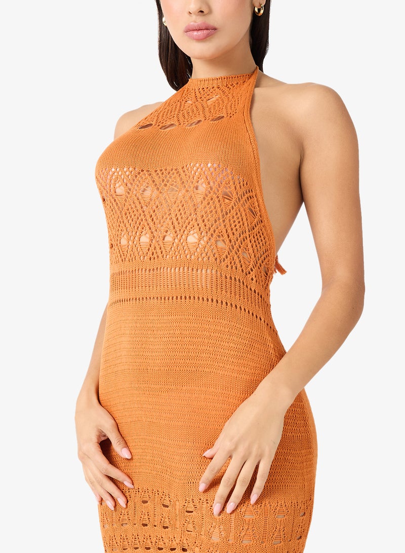 Ginger Crochet Beach Dress - Image 3